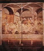 Ambrogio Lorenzetti The Oath of St Louis of Toulouse oil on canvas